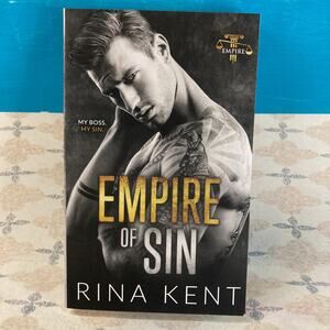 Rina Kent | Empire of Sin | PB | Fine | Romance | Model Cover Website Exclusive